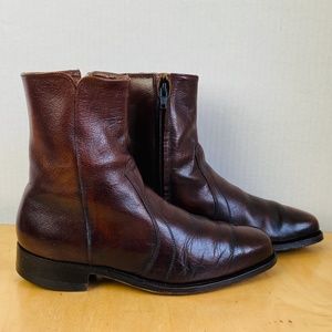 Vintage Florsheim Shoe Men's Ankle Boots, 6.5.